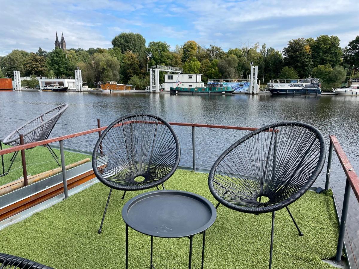 Houseboat Ginger Prague Hotel Esterno foto